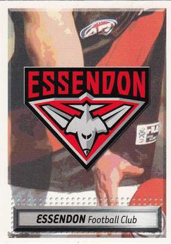 2003 Select The Advertiser-Sunday Mail AFL #25 Essendon Bombers Front